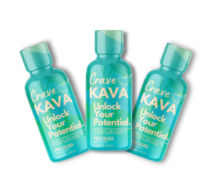 Kava Shot 2oz Shot - Pina Colada 12 Pack