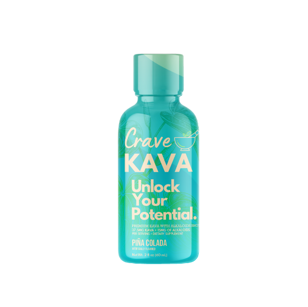 Kava Shot 2oz Shot - Pina Colada – Crave Kava